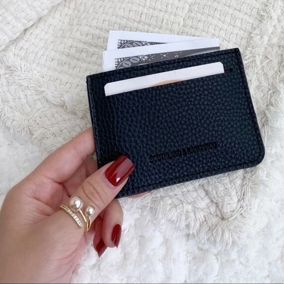 Handmade Accessories - Faux Leather Embossed Card Holder
